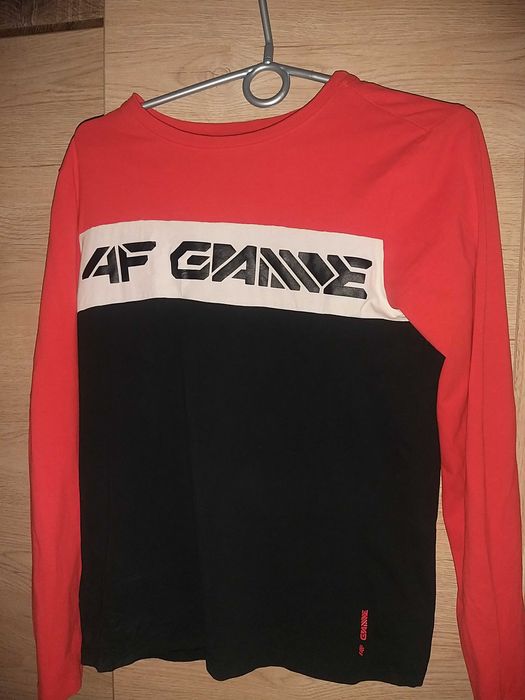 Bluza czerwono czarna 4F