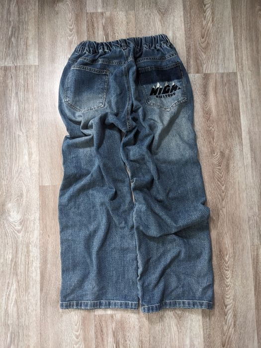 широкі джинси baggy jeans sk8 opium drip style