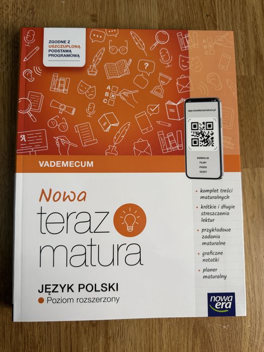 Nowa matura vademecum język polski zakres rozszerzony