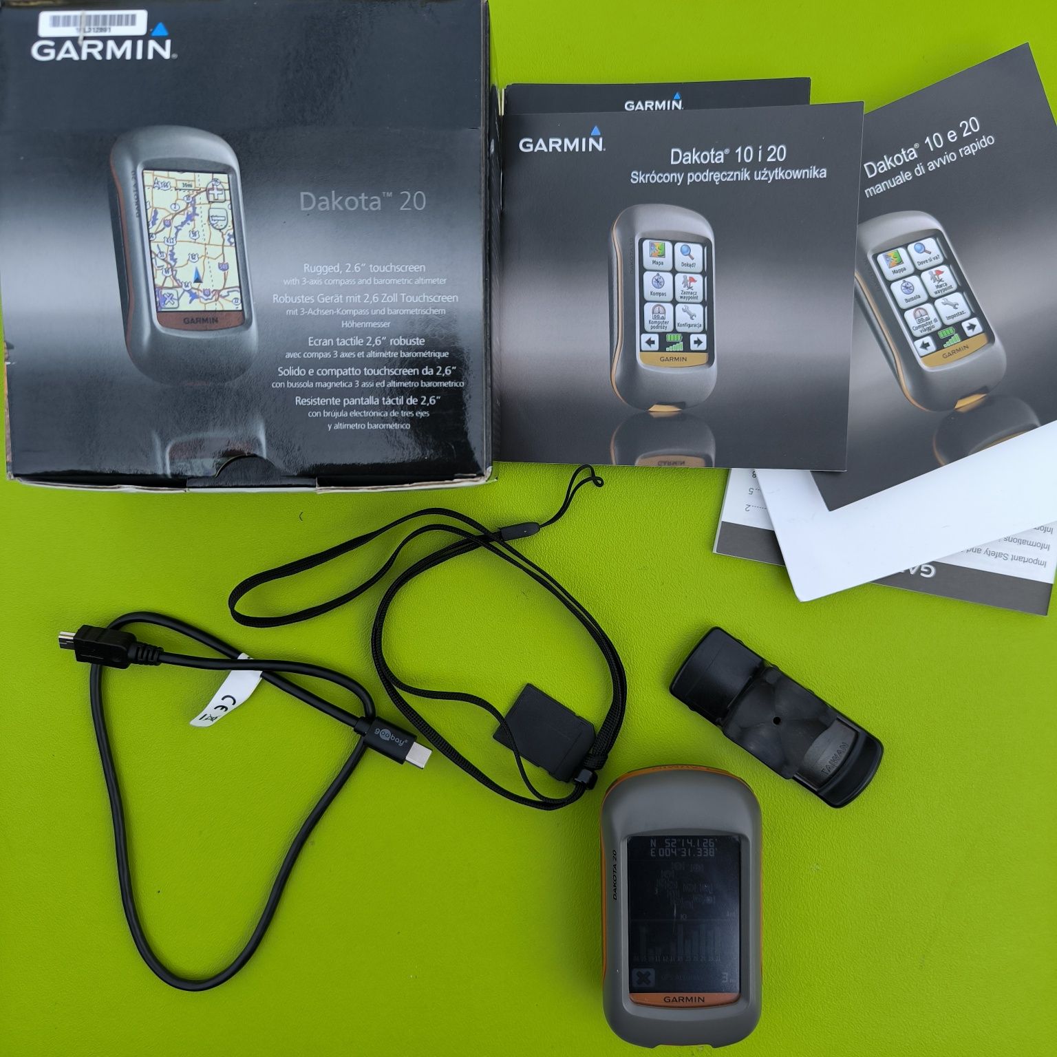 gps навигатор Garmin dakota 20. дакота  [гармин]