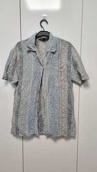 Jedwabna koszula vintage Jedwab silk
