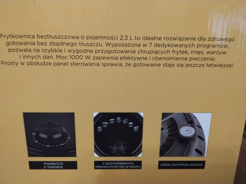 Frytkownica beztłuszczowa