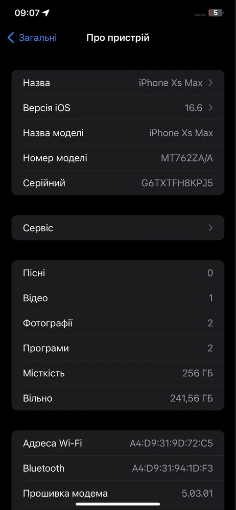 Iphone Xs Max Dual sim