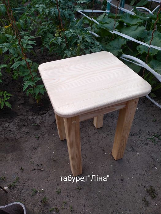Заготівлі на табурети з масиву сосни