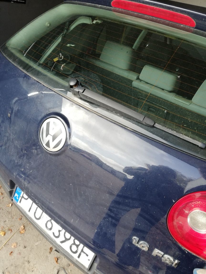 Klapa tylna Vw Golf 5 LA5G 5drzwi