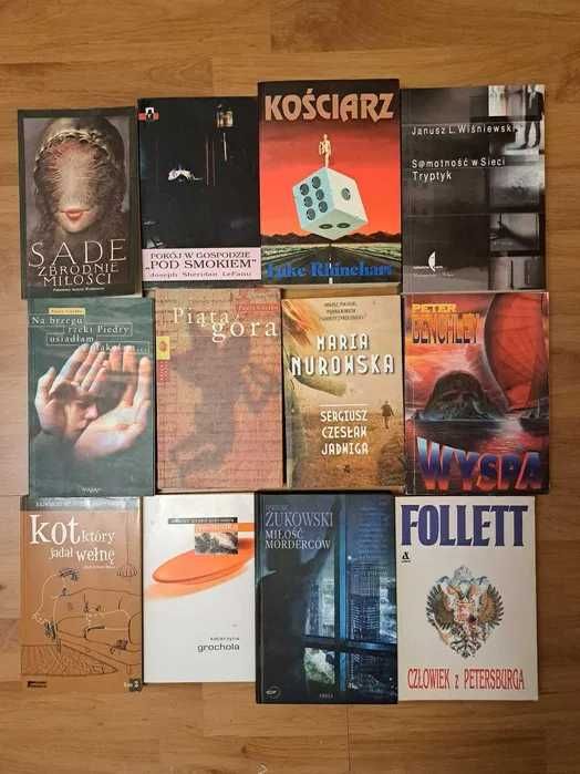 Zestaw 12 książek - Wiśniewski, Coelho