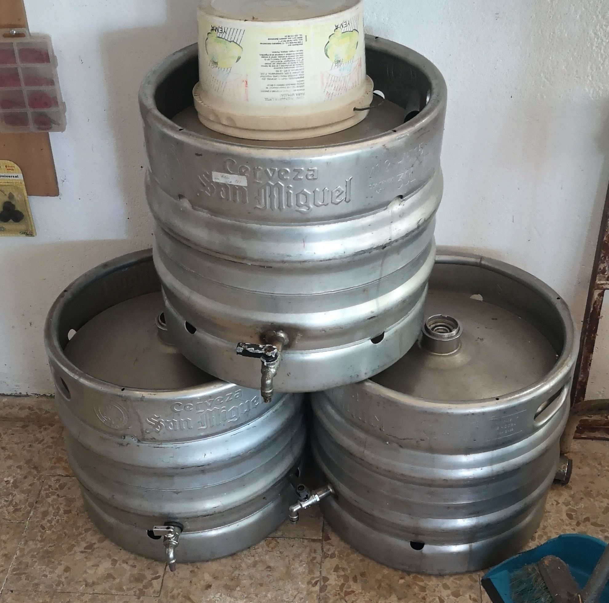 Barris de cerveja de 30 litros