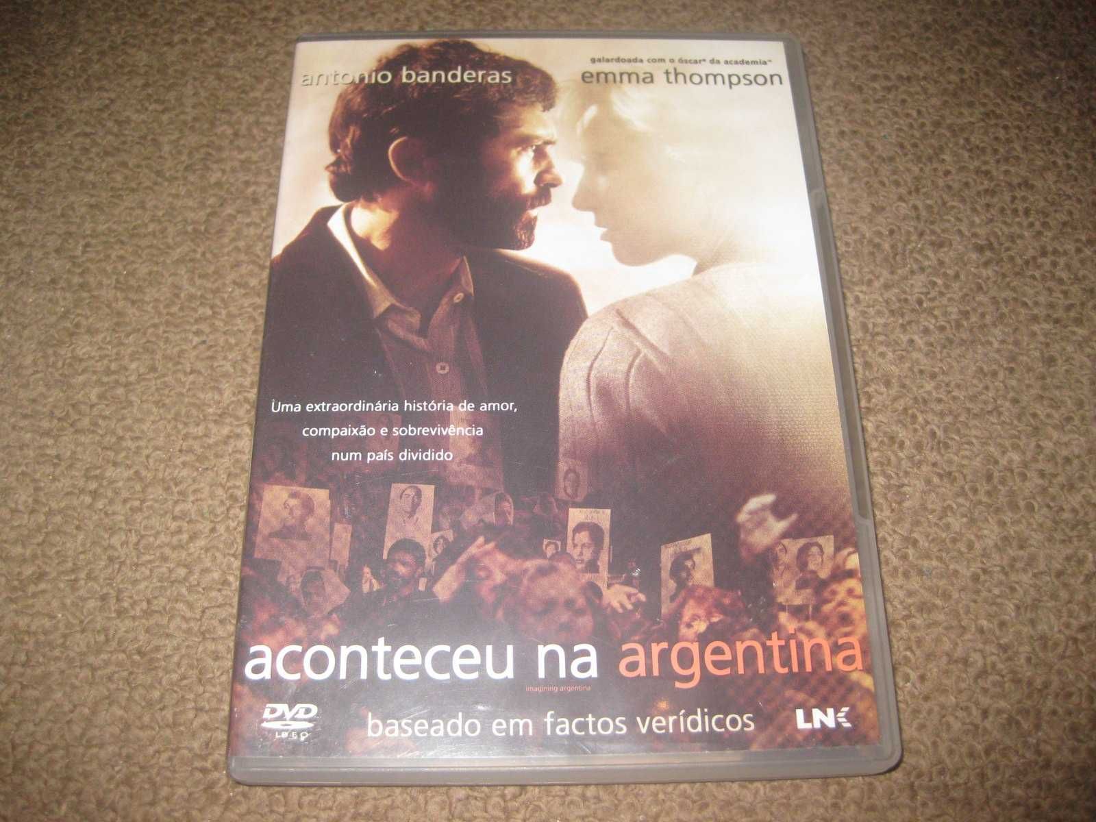 DVD "Aconteceu na Argentina" com Antonio Banderas