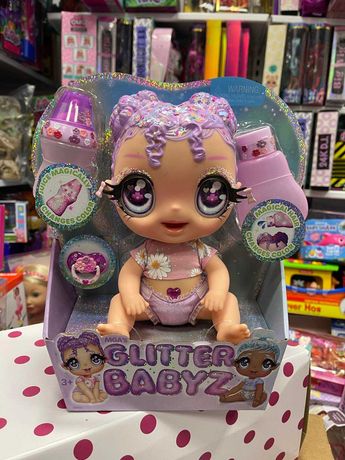 Игровой набор с куклой Glitter Babyz - Лилия