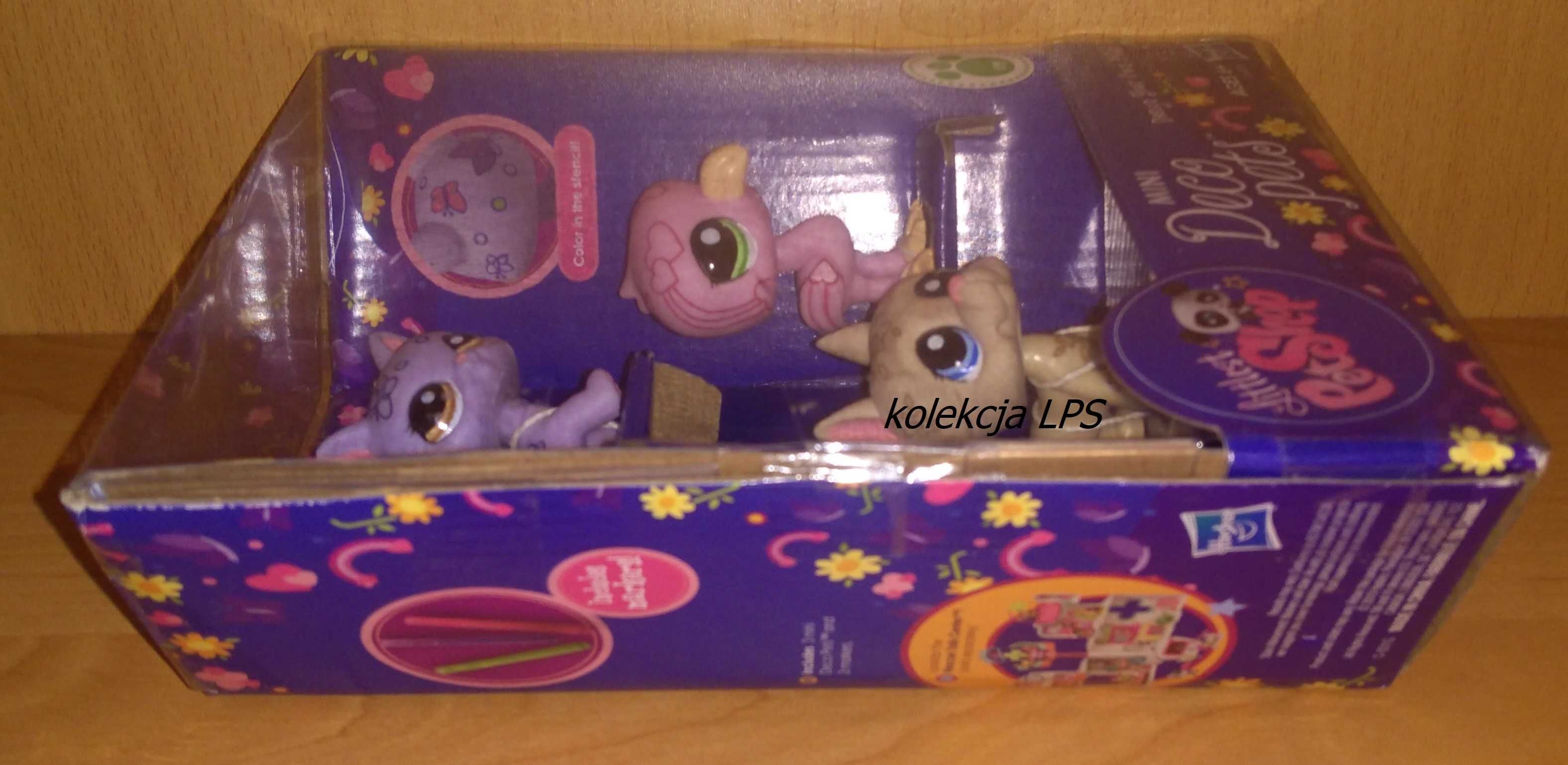 LPS dog deco ZESTAW Littlest Pet Shop oryginalny mini deco pets