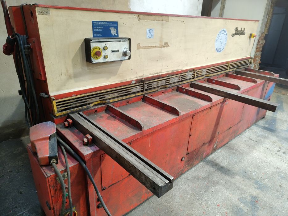 Gilotyna do blachy do 6mm 3.1m