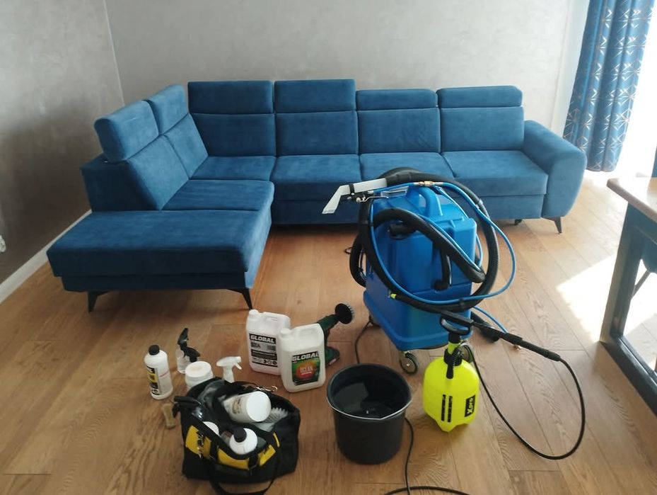 Mobilne pranie tapicerki i dywanów