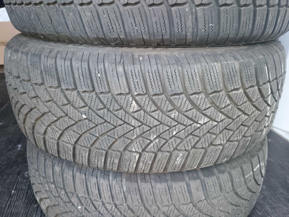 Zimowe opony Bridgestone 205/55 R16 komplet 4 sztuki 2023r Bieżnik 6mm