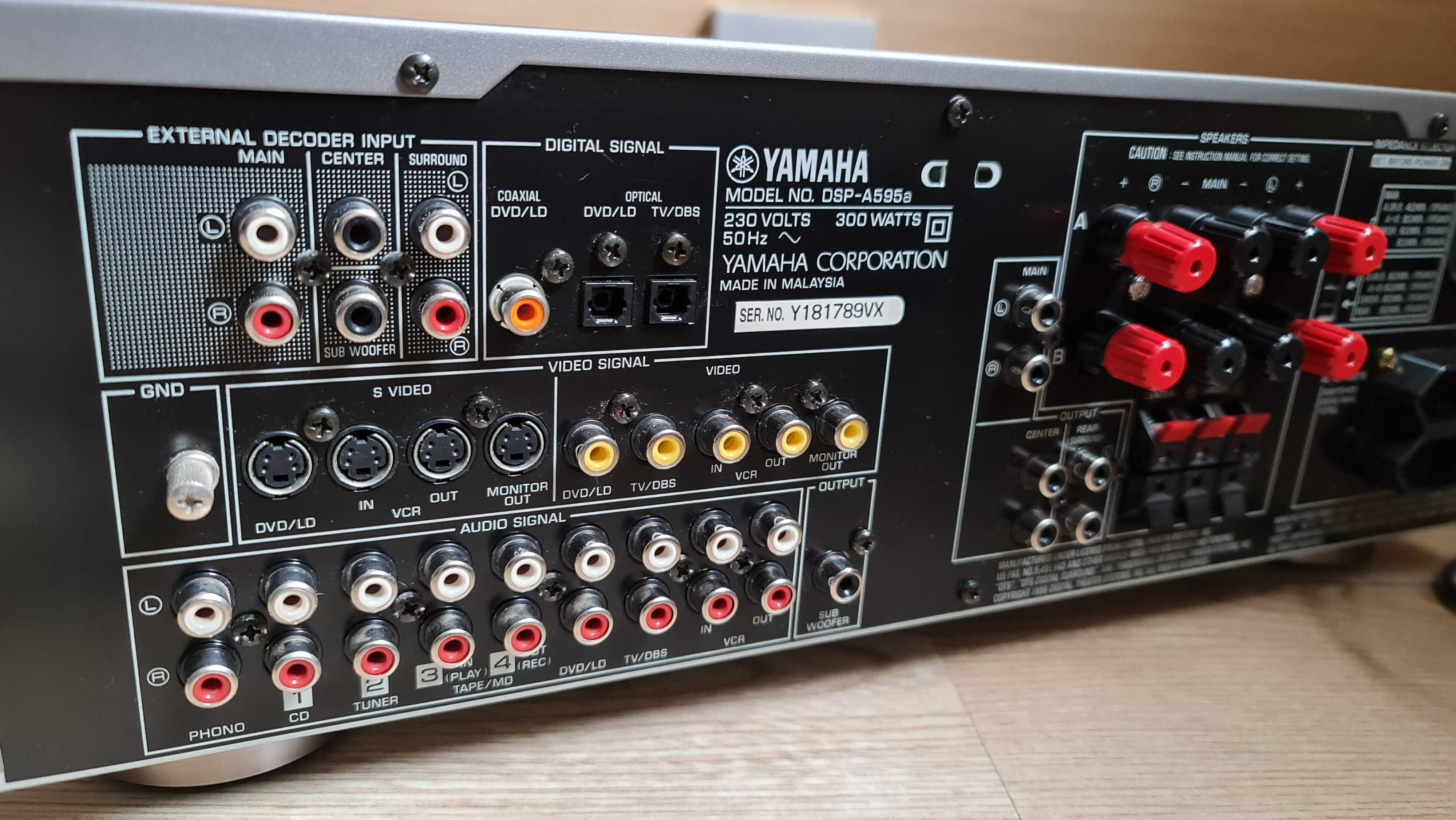 Amplituner YAMAHA DSP-A 595 a