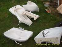 Zlew ceramiczny z bateria