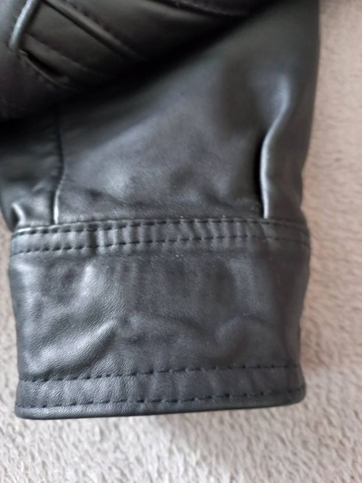 Męska skórzana kurtka