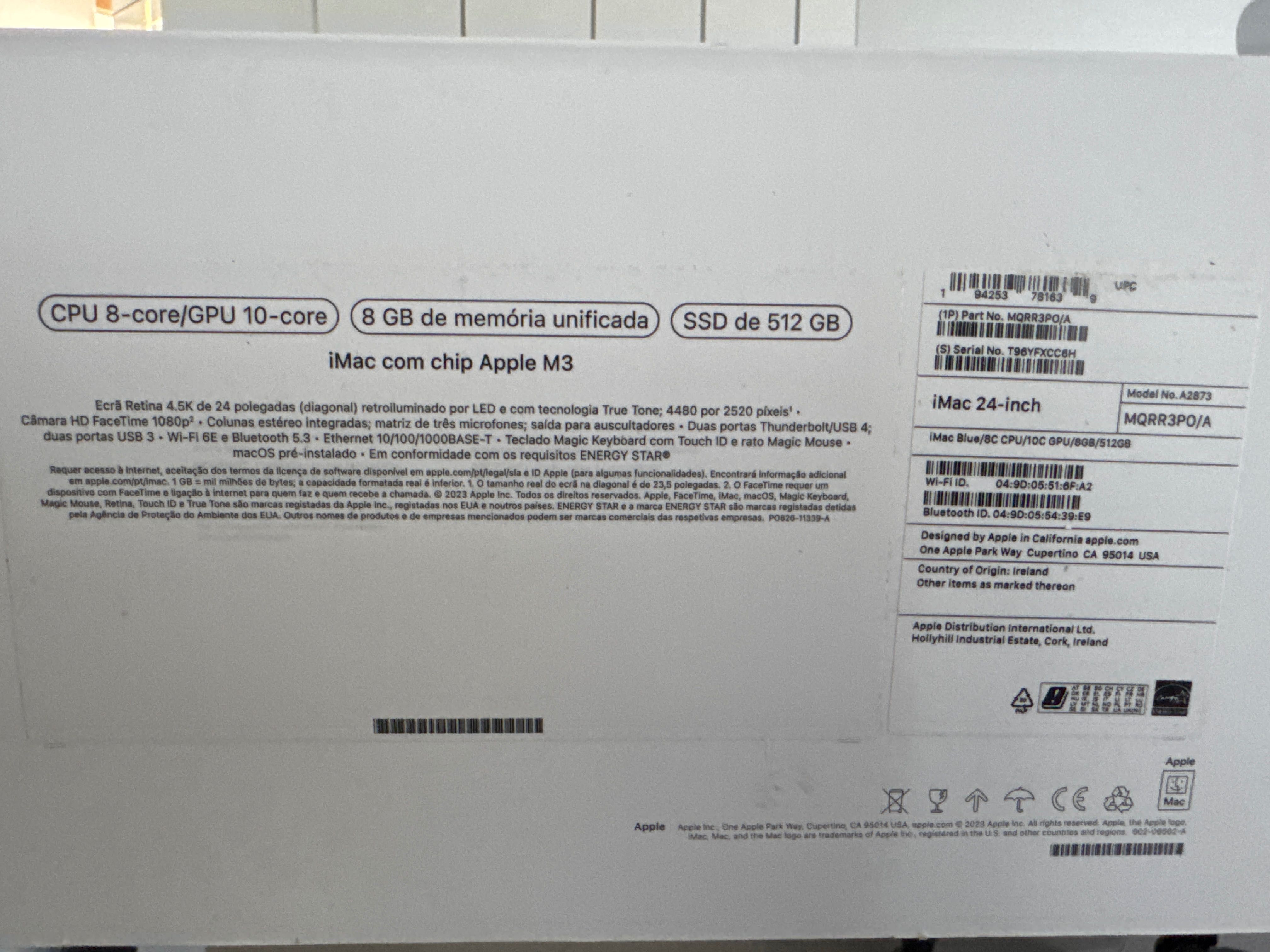 iMac 24 Polgadas (usado)