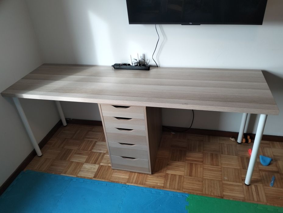 Tampo de secretária IKEA 200x60 como novo!