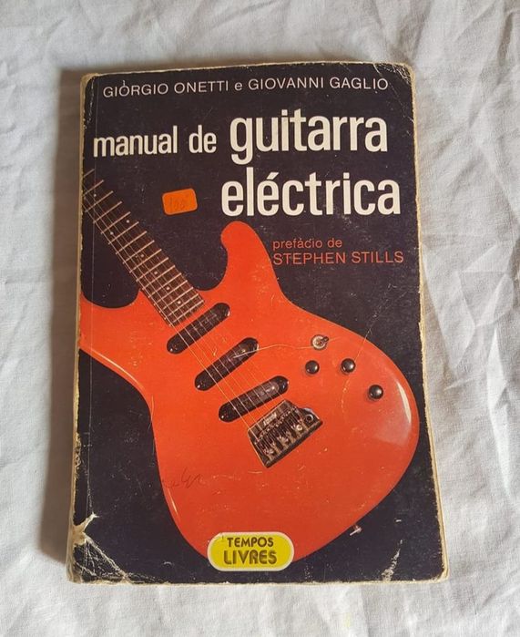 Manual de Guitarra Eléctrica livro Antigo