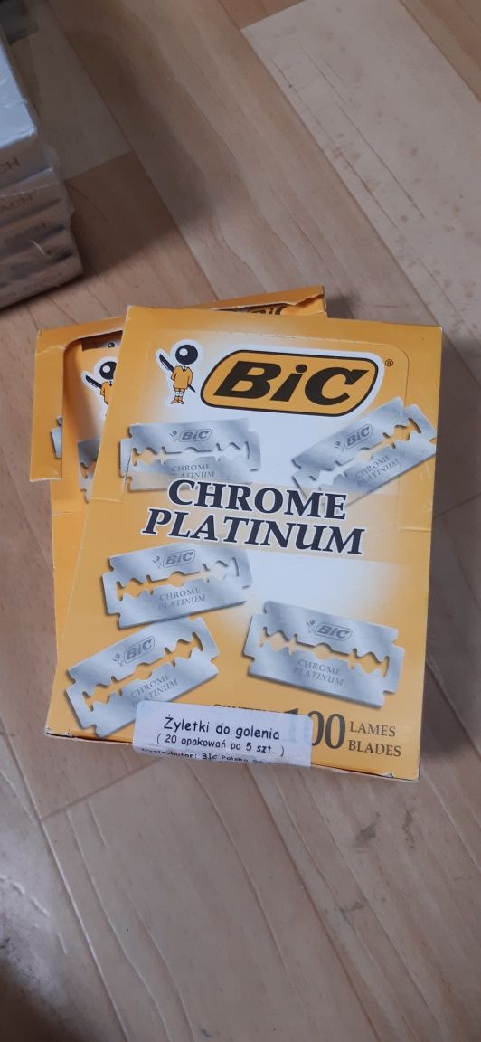 Żyletki Bic - nowe