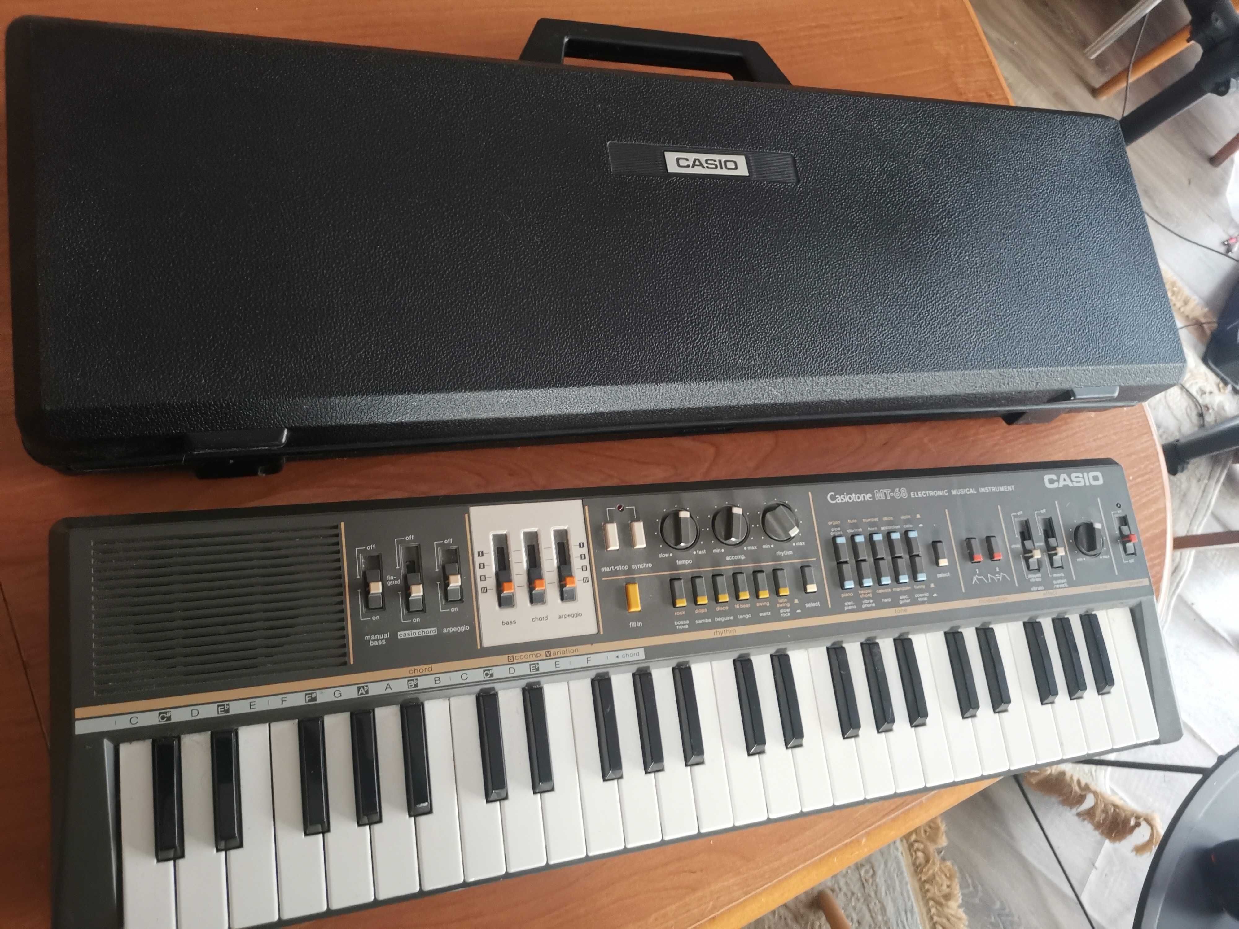 Casio Mt 68 syntezator keyboard vintage
