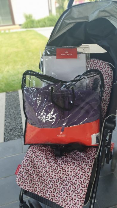 Wózek spacerowy Maclaren XT czarny zestaw