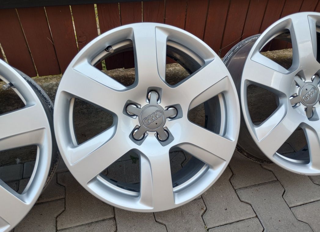 Jak Nowe Alufelgi 17" Audi A4 b7 b8 b9 A6 c6 c7 A5 A7 Felgi 5x112