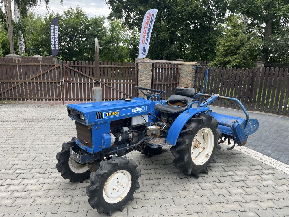 Traktorek iseki tx1500 4x4 glebogryzarka silnik mitsubishi
