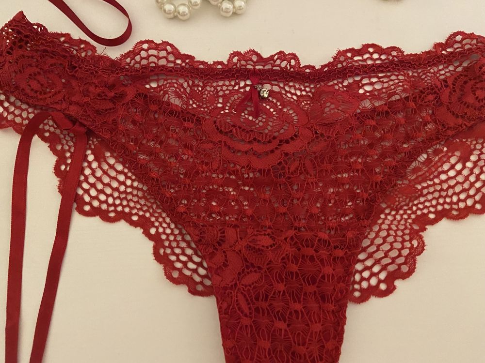 Conjunto lingerie intimissimi vermelho