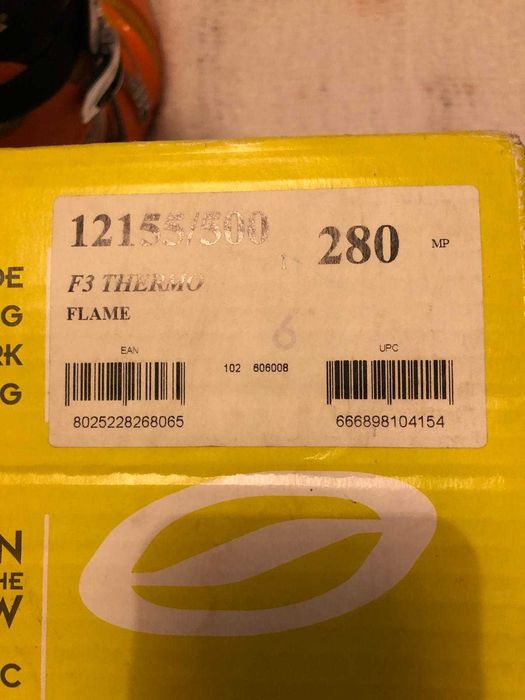 Buty  skiturowe Scarpa F3 THERMO 280mm skorupa 314mm