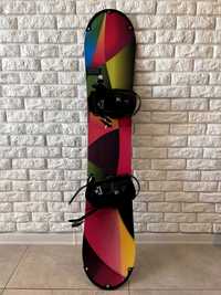 Snowboard ROSSIGNOL TESLA RSP 139 + кріплення REFLET + черевики DC