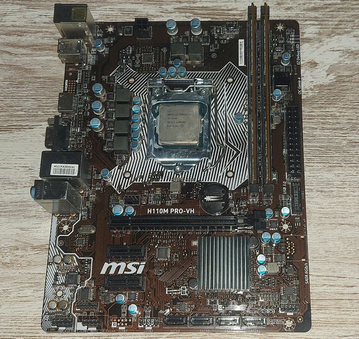 Bundle Msi H110M PRO + i5 + 16gb