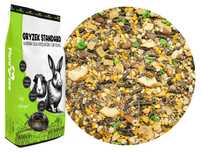 Karma Mieszanka Dla Królika Świnki Morskiej Gryzoni DUŻY WOREK 19KG