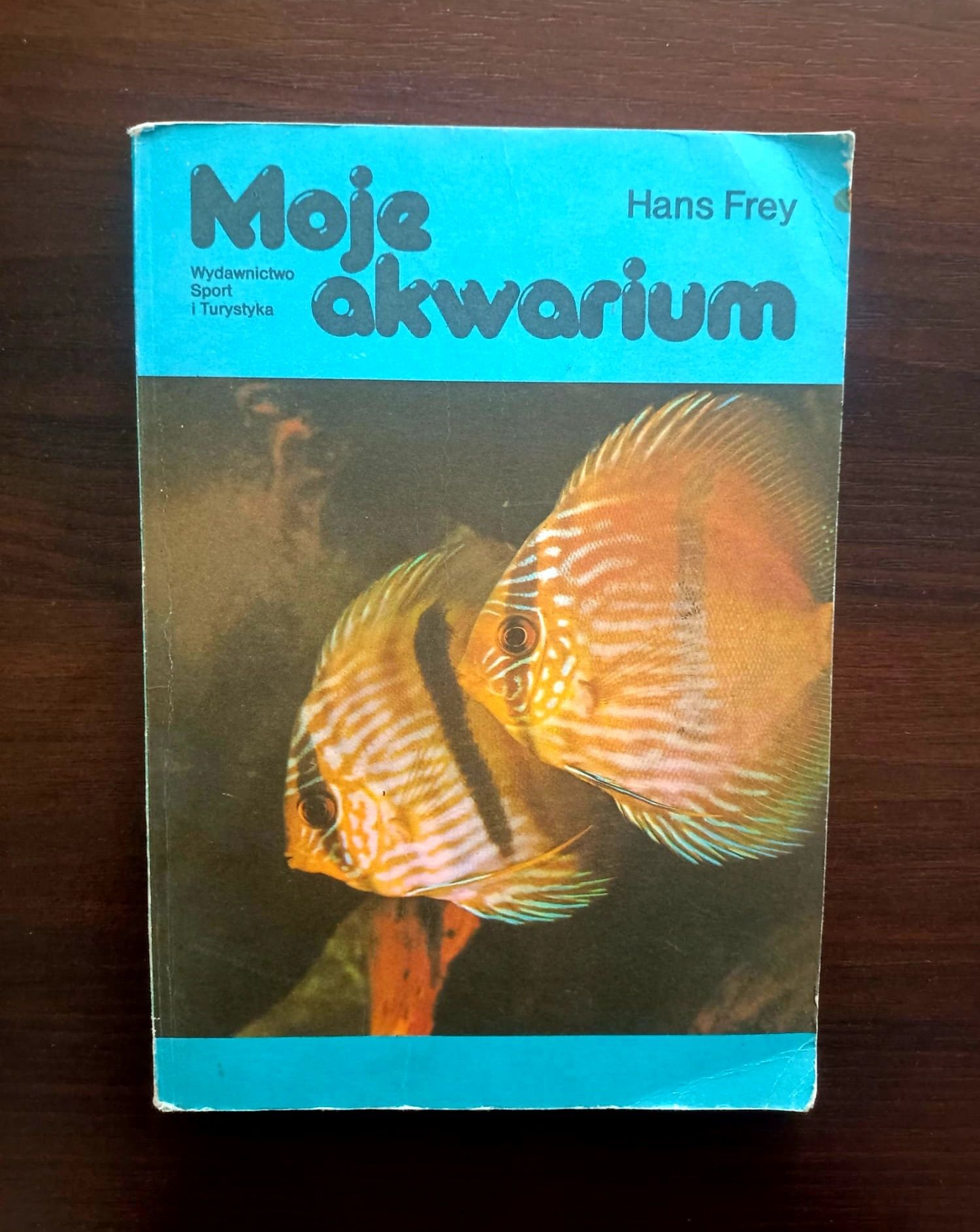 Moje Akwarium Hans Frey antykwariat 1986 akwarystyka