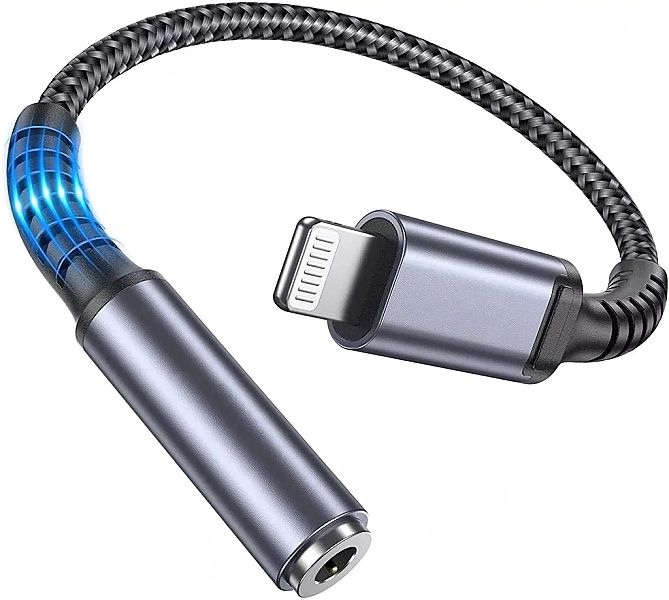 Przejściówka Lightning na Mini Jack 3,5 mm Adapter