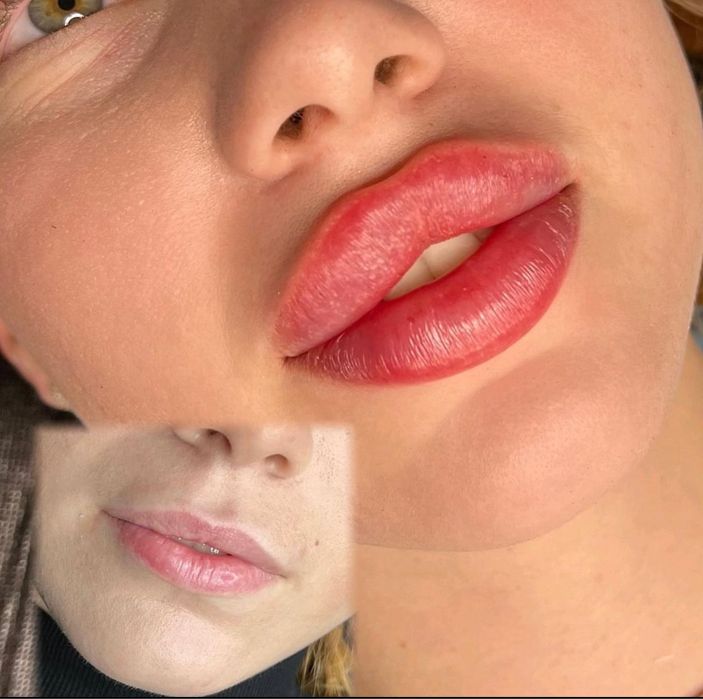Увеличение губ, 1500 грн, топ техника!