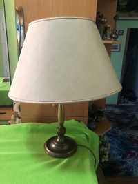Lampka mosiężna na biurko