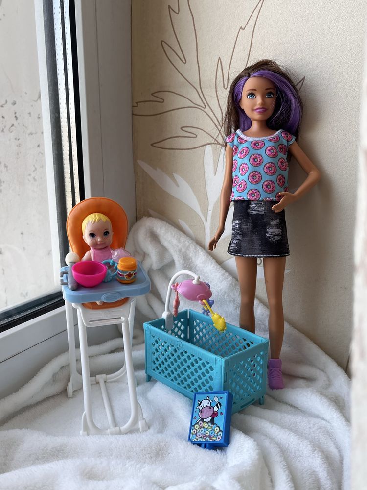 Barbie Барбі Скипер Skipper набір догляд за малюком