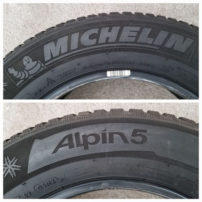 Opony używane ZIMOWE 215/60/16 Michelin 200zł/2szt.