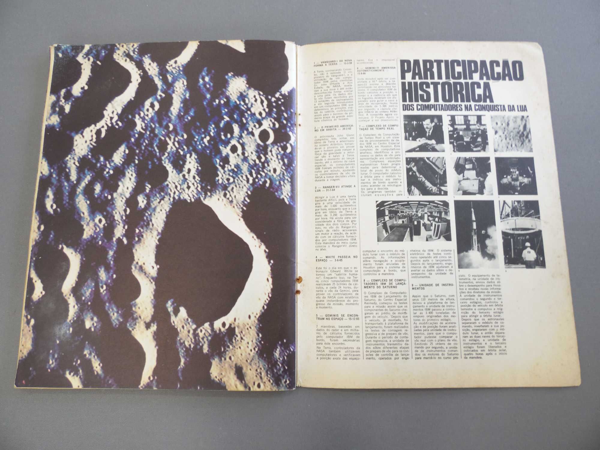 Revista Fatos e Fotos - O Homem na Lua