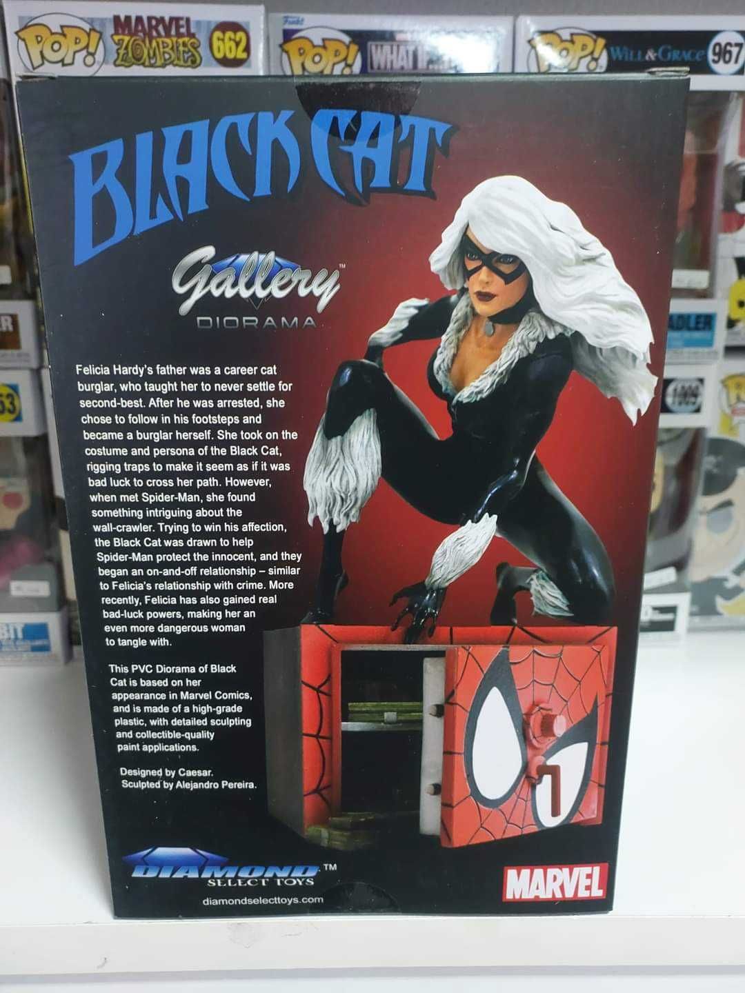 Figura diorama Black Cat