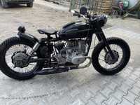 Ural M650 Cafe Racer Po odbudowie dniepr zabytkowy