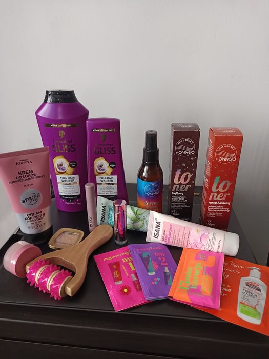 Zestaw kosmetyków Onlybio, paese, Garnier, catrice