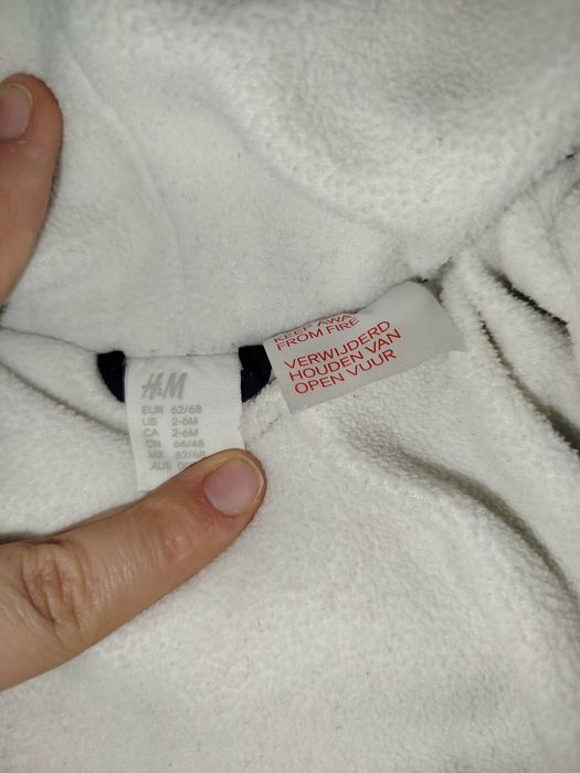Теплий зимовий конверт /комбінезон H&M для немовляти