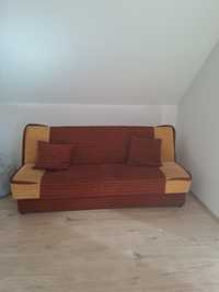 Piękna kanapa rozkładana plus dwa fotele finki