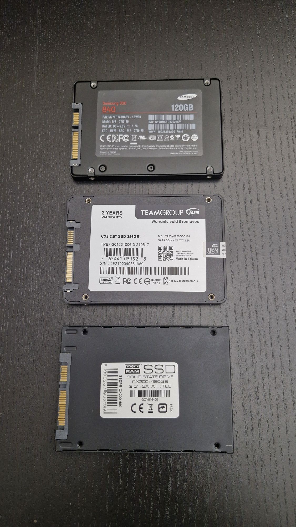 Vendo discos SSD GOODRAM | TEAM GROUP | SAMSUNG