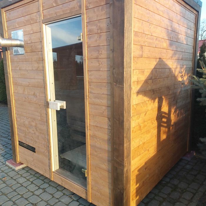 sauna opalana drewnem domki z drewna altany zadaszenia