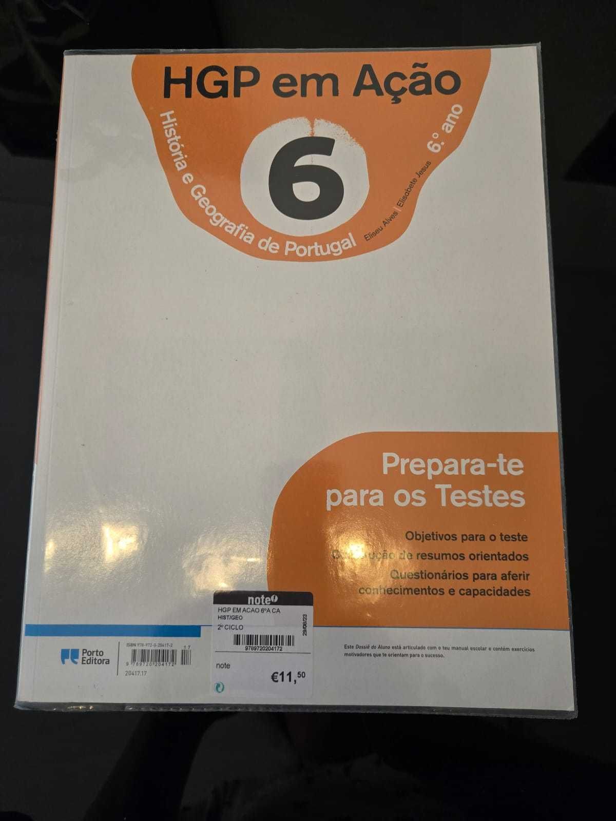 Dossiê do Aluno HGP em Ação - História e Geografia de Portugal - 6ºano