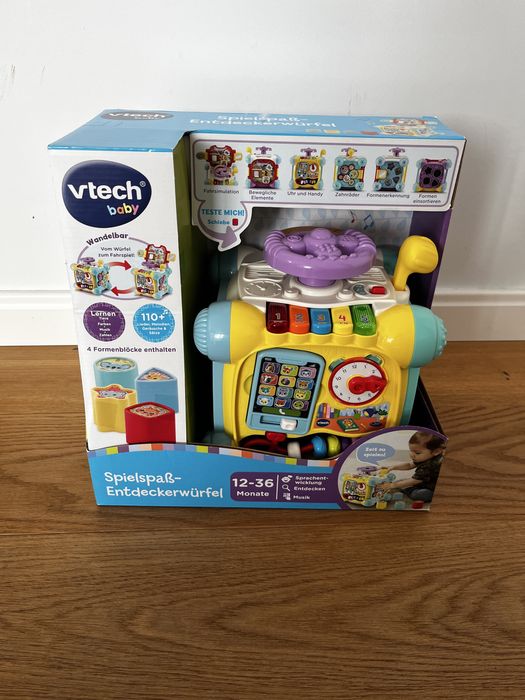 Vtech kostka małego rajdowca język niemiecki