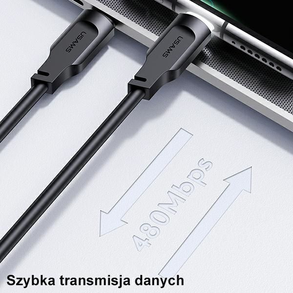 Kabel USB-C do Szybkiego Ładowania 100W Lithe Series - Biały